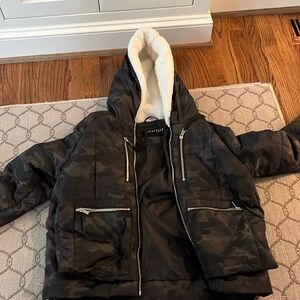 Bagatelle Sport Camo Puffer Coat
